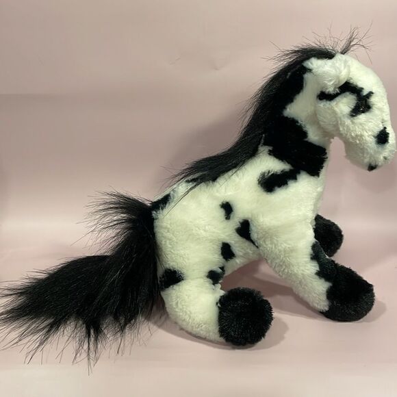 Bass Pro Shops Floppy Pinto Horse Plush Stuffed Animal Excellent Used Condition - Picture 5 of 9